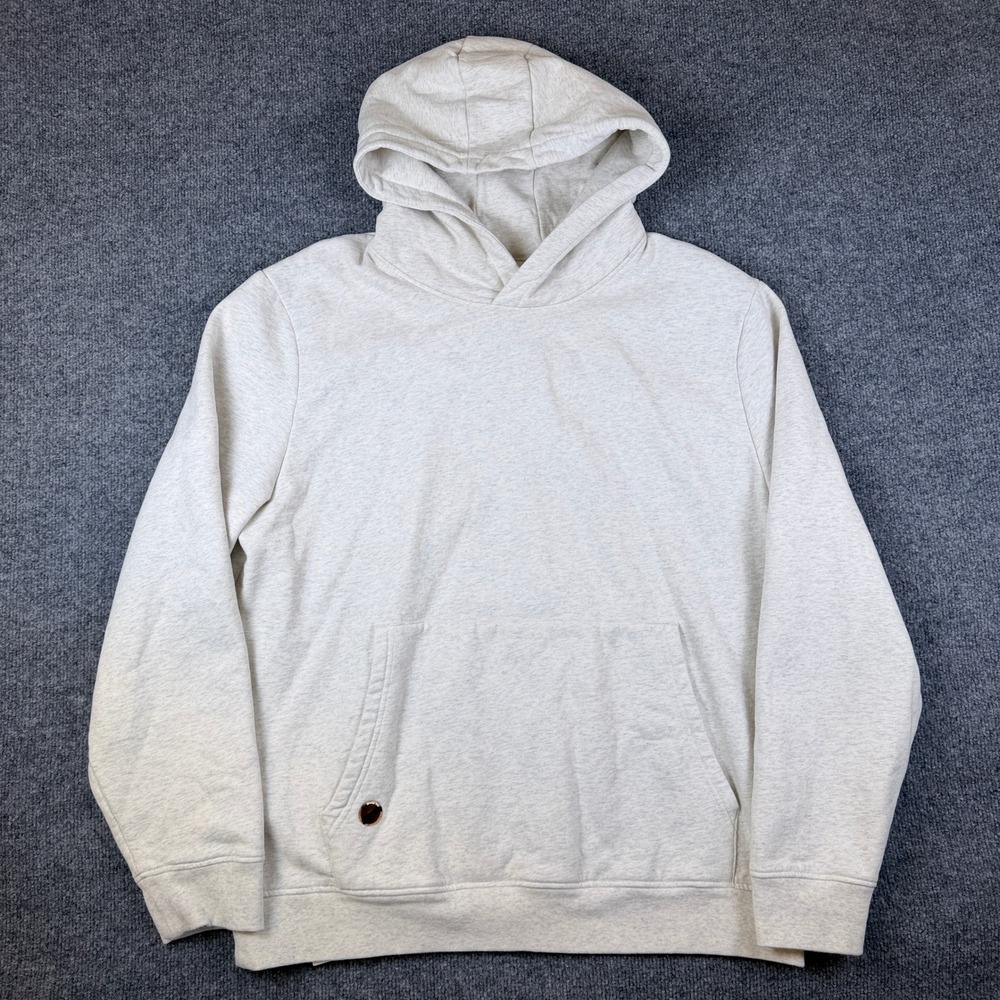 Sheep Inc Hoodie Mens 2XL Gray Fibregen Pullover Wool Cotton Breathable $245